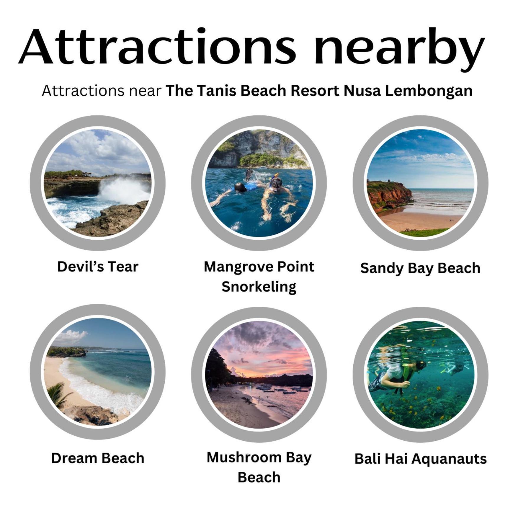 The Tanis Beach Resort Nusa Lembongan Luaran gambar